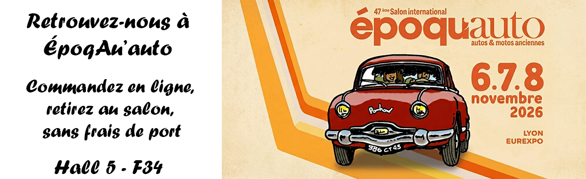 Epoqu'auto 2026 - Hall 5 - F34